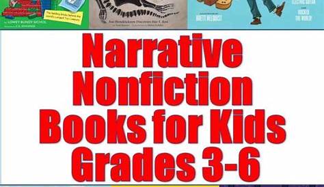 format and author’s purpose of narrative nonfiction. And there are so
