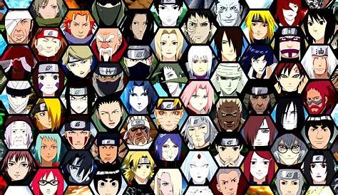 All Characters On Naruto Anime Cartoon Movie HD Wallpaper | Wallsev.com