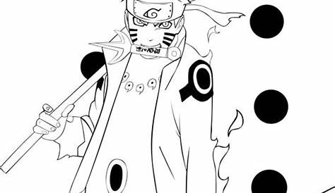 Naruto Sage Mode Coloring Pages Coloring Home