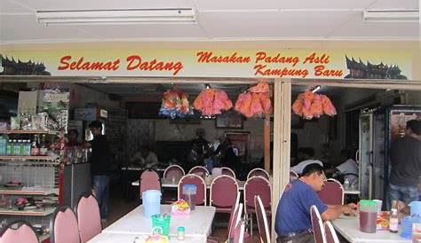 Nasi Padang at Kampung Baru - various stalls - mainly at Makanan Padang
