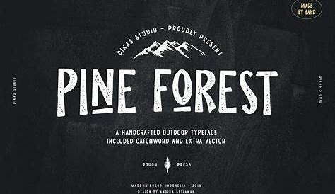 National Forest Script Font Free Download - Free Fonts, Crafts & Graphics
