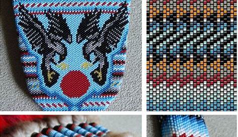 Peyote stitch beaded bracelet Native American beadwork Etsy