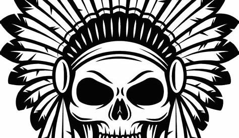 Native American Chief Skull Mask | Native american chief, Skull mask, Skull