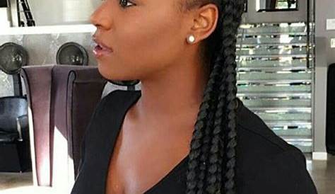Nattes Collees Coiffure Africaine Sans Meche