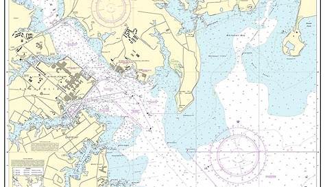Nautical Chart Of Harbor