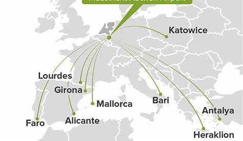 Map of Germany airports: airports location and international airports