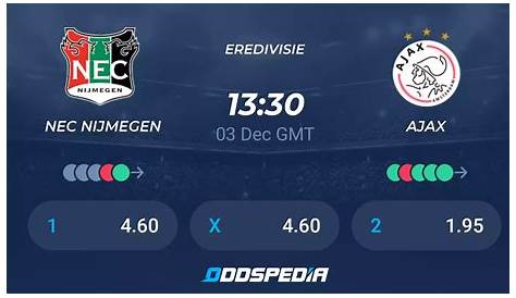 Soi kèo NEC Nijmegen vs Ajax 21h30 ngày 23/4 VĐQG Hà Lan 2021/22