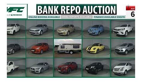 Nedbank Repossessed Cars for Sale in Gauteng - Shop at Car Auctions