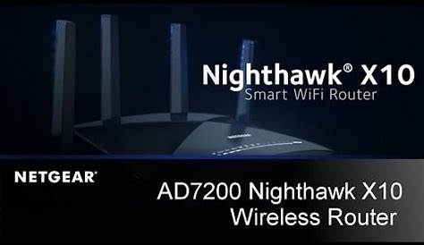 Netgear Nighthawk X10 Manual