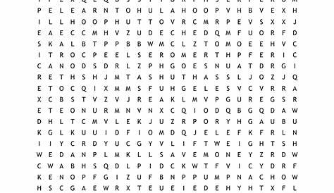 New Year's Resolution Word Search