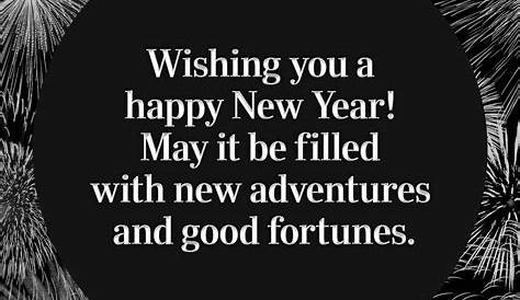New Year Greeting Words Business