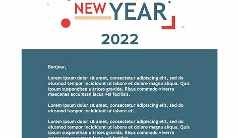 New Year Message Newsletter