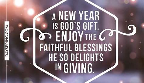 New Year Quotes For God
