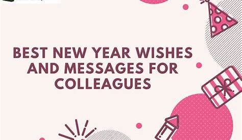 New Year Wishes Colleagues Email