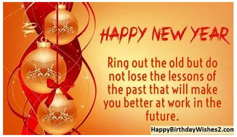 New Year Wishes For Hard Work