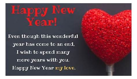 New Year Wishes Lines For Love