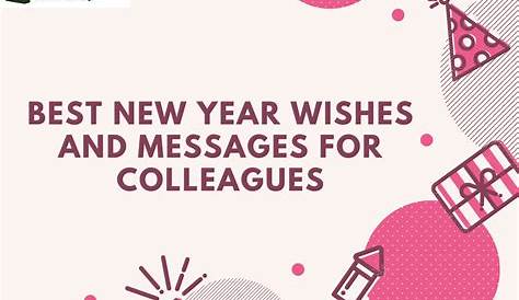 New Year Wishes To Colleagues Email