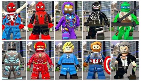 All Symbiote Character in LEGO Marvel Super Heroes 2 - YouTube