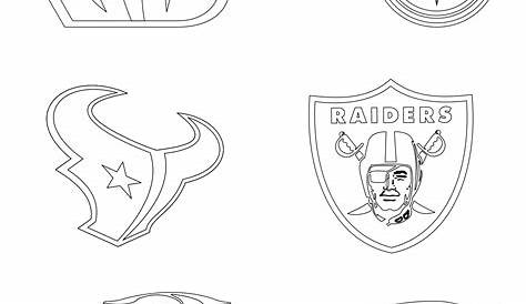 NFL Logo coloring page Free Printable Coloring Pages