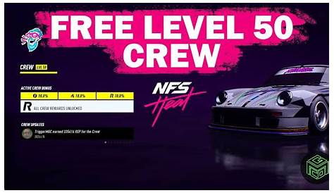 thanks for helping the boys reach the level 50 (NFS Heat) #thanks #cre