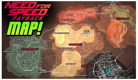 Need for Speed Payback Map Size - HOW BIG IS THE MAP ? - YouTube