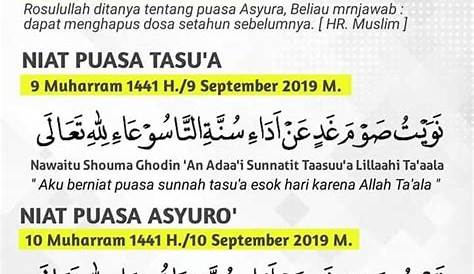 Rugi Tak Puasa Hari Asyura 10 Muharram Ini, Dosa Diampunkan Setahun