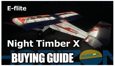 Night Timber X 1.2m BNF Basic with AS3X & SAFE Select Horizon Hobby