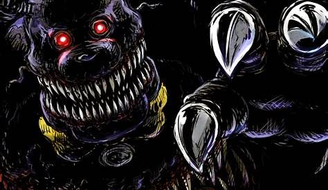 FNaF 4: Nightmare Freddy by SpaceBearr on DeviantArt | Fnaf, Foto, Disegni