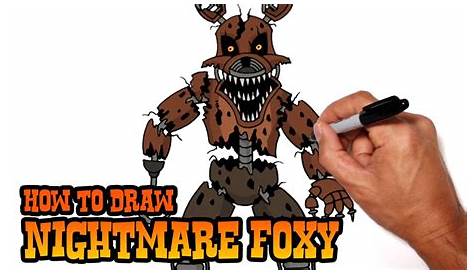 How To Draw Nightmare Bonnie, Step by Step, Drawing Guide, by Dawn