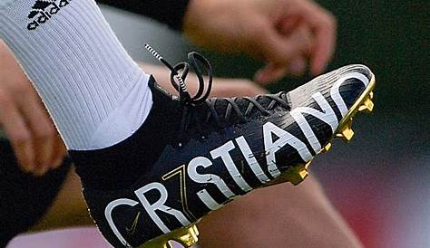 New Nike Mercurial Superfly Iv FG Cristiano Ronaldo Cleats White Gold