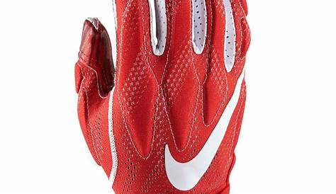 Amazon.com : Nike Superbad 3.0 Football Gloves Red/White Men's XL Extra