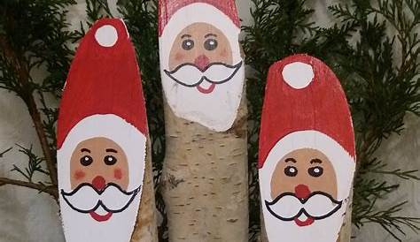 Holzweihnachtsmänner #holz #weihnachtsmann #weihnachtsdeko #diy