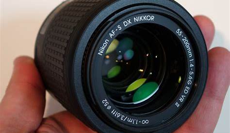 Nikon 55 200mm Vr Ii Jessops AFS DX F45.6 G ED VR II Zoom Lens