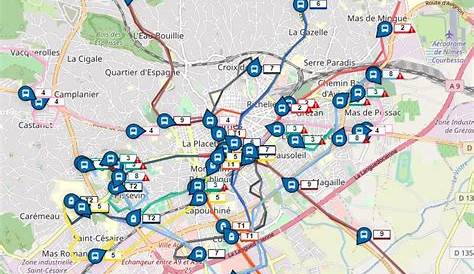 Nîmes sightseeing map | Map, Nimes, Sightseeing