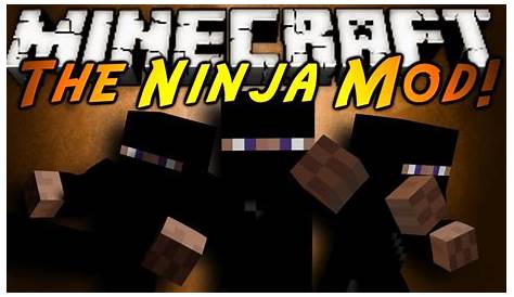 Minecraft NINJA MOD A NINJA AND USE EPIC KATANAS WITH