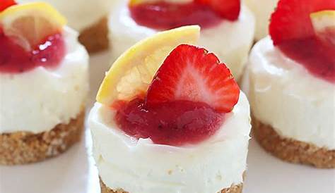No-Bake Strawberry Cheesecake Cups - The Tasty Bite