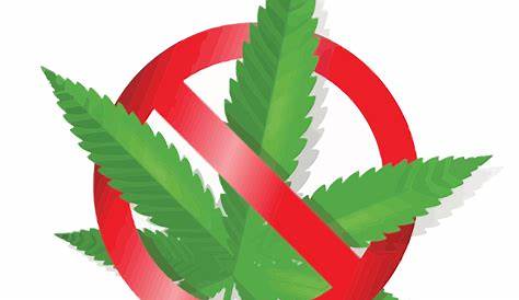 No marijuana sign | Free SVG