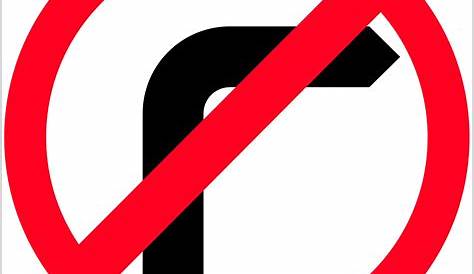 No Right Turn Traffic Sign transparent PNG - StickPNG