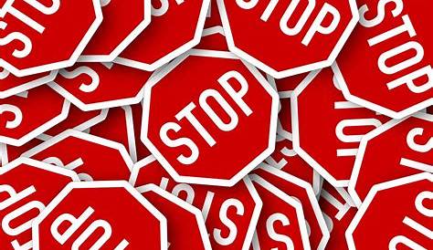 Free illustration: Stop, Containing, Road Sign - Free Image on Pixabay