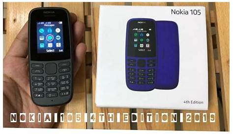 NOKIA 105 4TH EDITION - DUAL SIM - GREENTELCOM