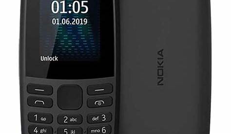 Nokia 105 UK Sim-Free Mobile Phone - Black: Amazon.co.uk: Electronics