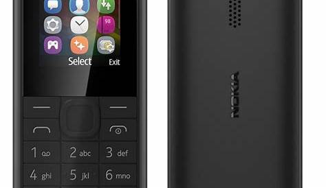 Nokia 105 (SINGLE SIM), 1.77" , RAM 4MB, FM RADIO - Black @ Best Price