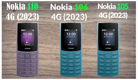 Nokia 105 VS Nokia 106 | 4G | Mobile Compare - YouTube