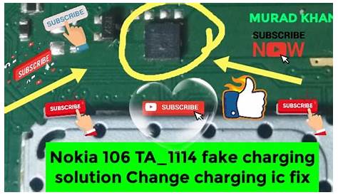 Nokia ta 1114 on off solution /Nokia ta 1114 battery connector ways