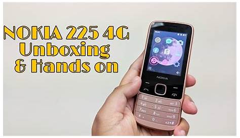 Nokia 225 4G Unboxing Review 4G test - YouTube