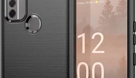 CARBON AND STEEL STYLE BACK COVER NOKIA 2.4 - Takakuoret