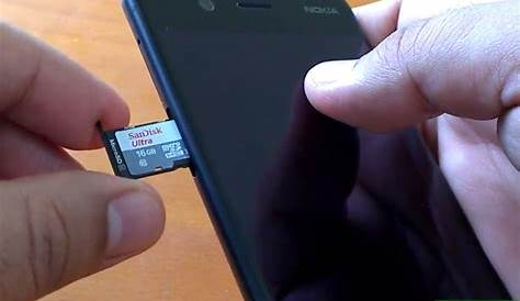 Nokia 5.1 Plus Sim and SD Card Slot - YouTube