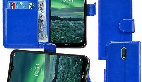 Nokia 5.1 Case Handmade PU Leather Premium Flip Cover Wallet & Stand