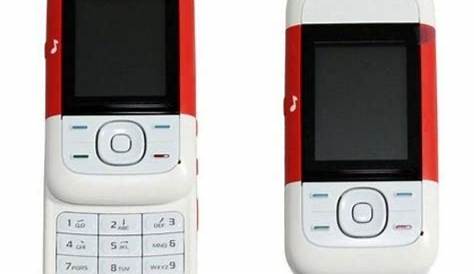 Full Body Faceplate For Nokia 5200 Xpress Music Red with White - Maxbhi.com