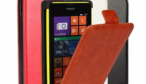 2015 Fashion Vertical Flip Luxury Leather Holster Case Cover For Nokia